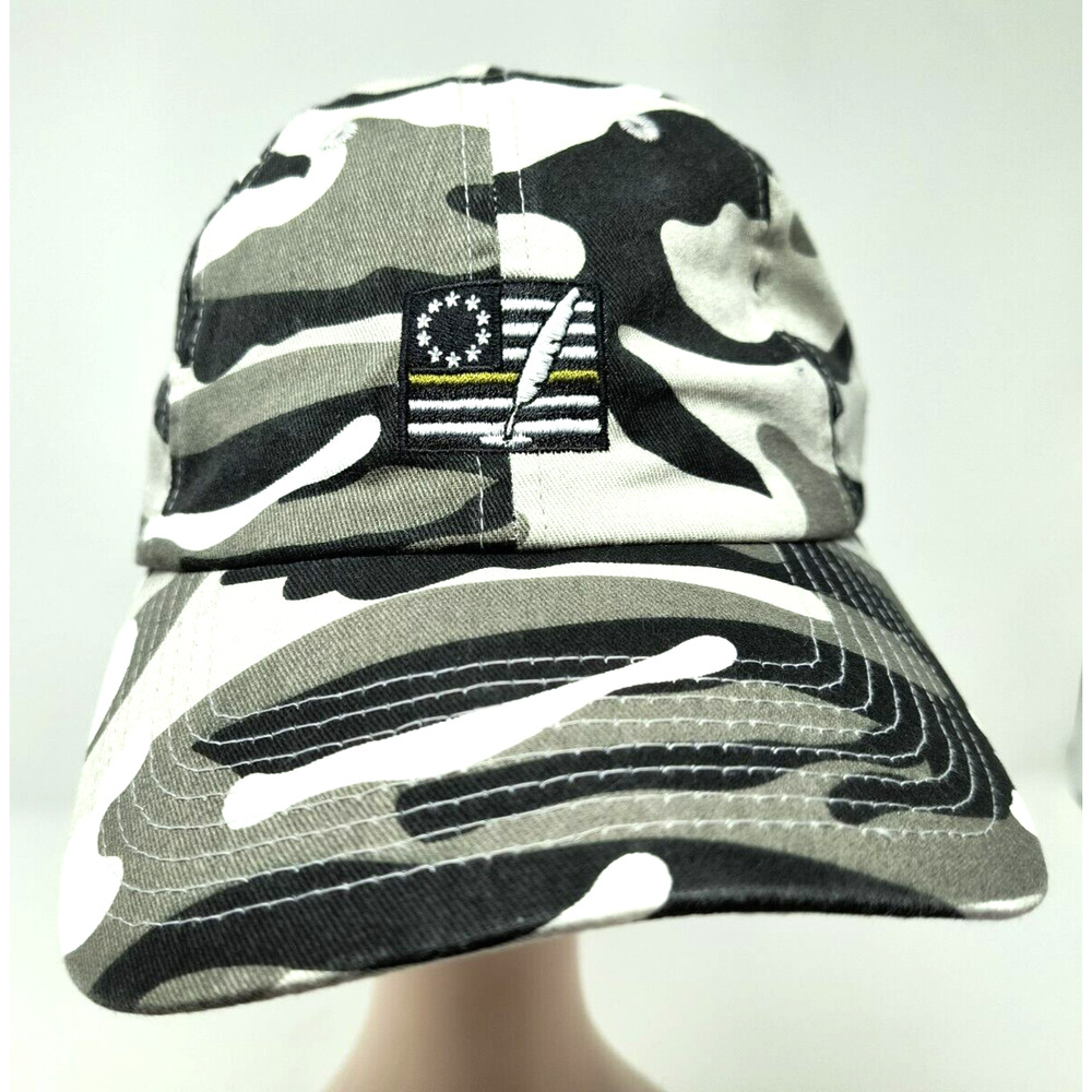 Mens Baseball Cap USA Camo American Flag Camouflage One Size
